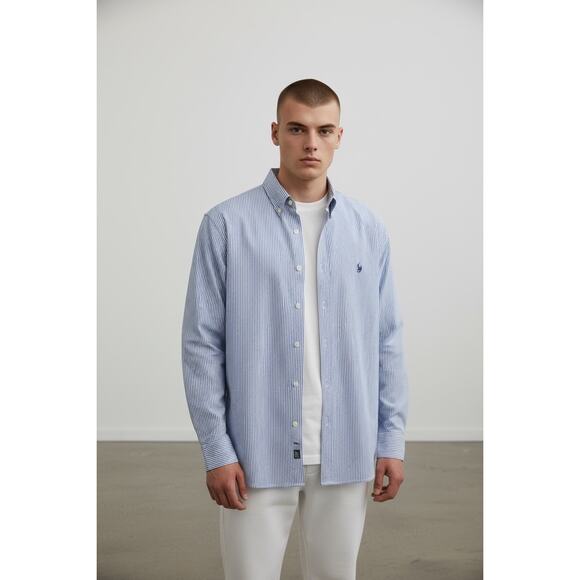 Ariat Other - Ariat Pro Series Striped Shirt M Western Cowboy